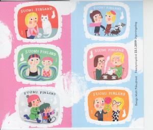 2019 Finland Shared Joy Bklt 6  (Scott NA) MNH