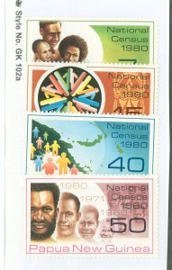 Papua New Guinea #517-520  Single (Complete Set)