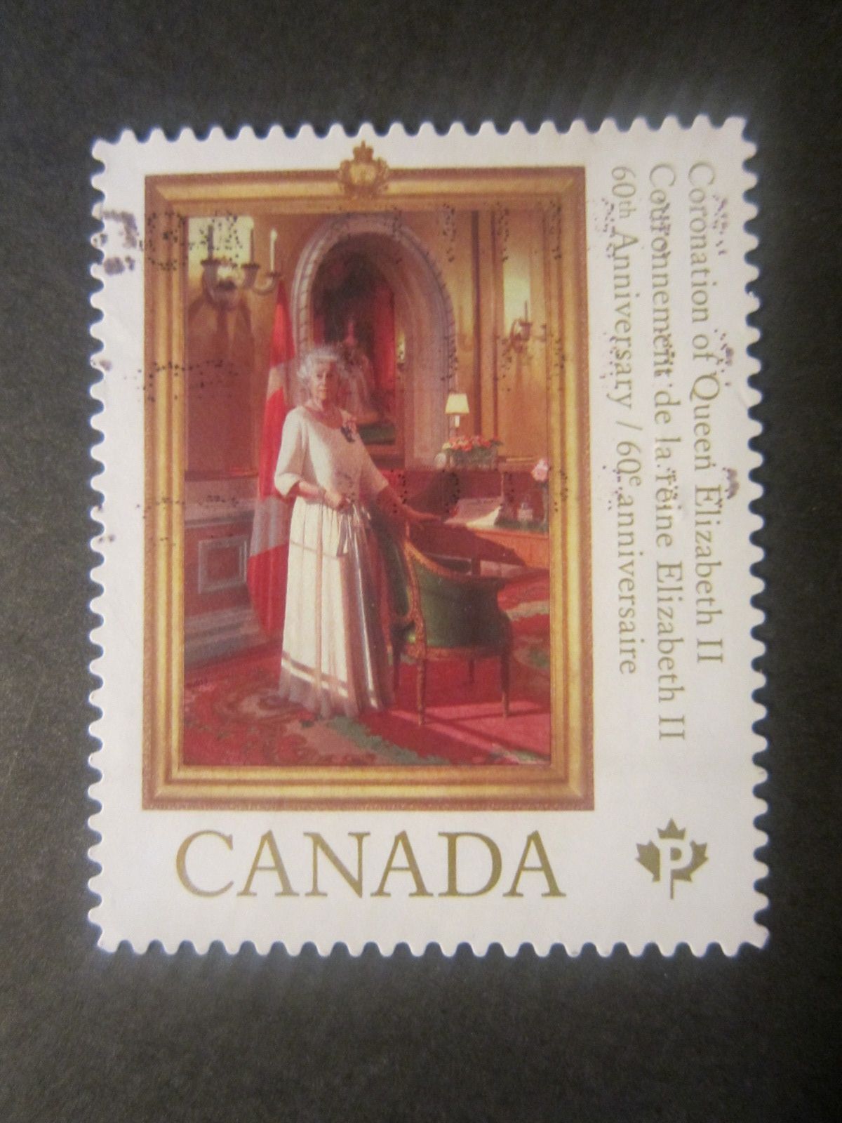 Canada 2644 Queen Elizabeth ll 60th Anniversary Nice stamps {ca2041
