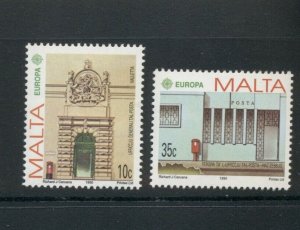 Malta  #749-50  (1990 Europa set) VFMNH CV $3.05