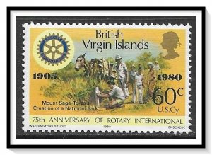 Virgin Islands #383 Rotary International MNH