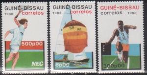 Guinea Bissau 727-33 Sailing Ships Mint NH