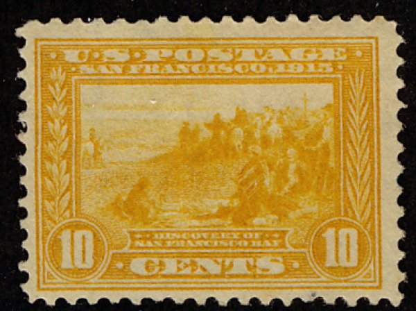 US #400 SCV $240.00 VF/XF mint lightly hinged, bright post office fresh color...