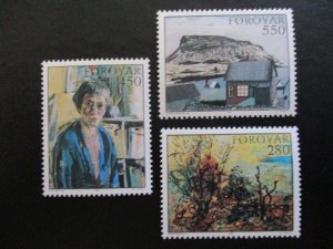 Faroe Islands #127-29 Mint Never Hinged  - WDWPhilatelic - 10/23