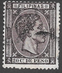 Philippines (1875) - Scott # 57,  Used 