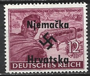COLLECTION LOT 20268 GERMANY OCCUPATION IN CROATIA MNH