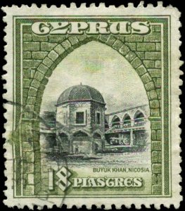 Cyprus Scott #134 SG #142 Used