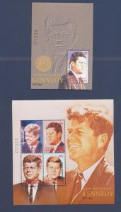 MICRONESIA  - Scott 494-495 - John F Kennedy - 2002