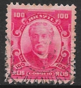 Brazil 177: 100r Eduardo Wandenkolk, used, F-VF