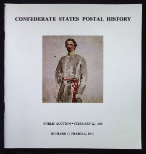 Confederate States Postal History - Richard Frajola Auction (1986)