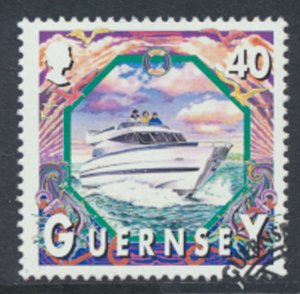 Guernsey  SG 797  SC# 652  Maritime Heritage First Day of issue cancel see scan