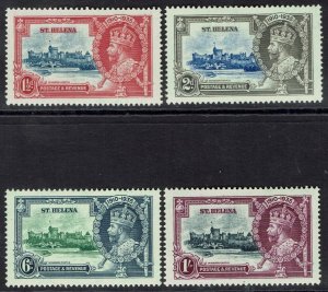 ST HELENA 1935 KGV SILVER JUBILEE SET