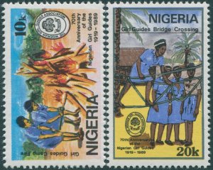 Nigeria 1989 SG580-581 Gil Guides set MLH