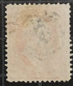 US Stamps - SC# 160 - Used - Bullseye SON  Cancel - Large Banknote - SCV $90.00