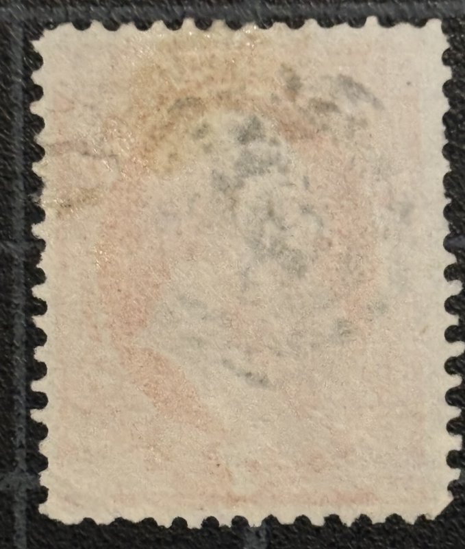 US Stamps - SC# 160 - Used - Bullseye SON  Cancel - Large Banknote - SCV $90.00