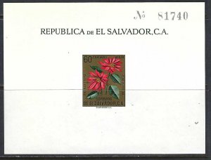 El Salvador MOG SOUVENIR SHEET  C192    [D3]