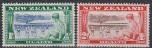 New Zealand #B32-33 F-VF Unused (B6165)