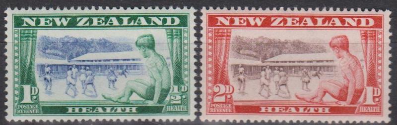 New Zealand #B32-33 F-VF Unused (B6165)