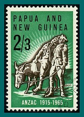 Papua New Guinea 1965 Gallipoli, used #203,SG76