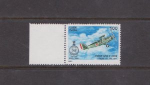 INDIA - 1993 60th ANNIVERSARY OF No1 SQUADRON, INDIAN AIR FORCE - 1V MNH