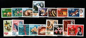 FIJI SG371/87 1968 DEFINITIVE SET MNH