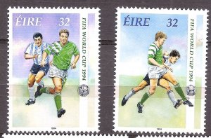 Ireland - 1994 - Mi. 857-58 (Soccer) - MNH - RB094