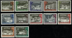 GERMANY BERLIN 1962-3 OLD BERLIN SET MINT (NH) SG B213-224 Wmk.294 P.14 SUPERB