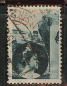 Netherlands Scott 201 Used 80c stamp