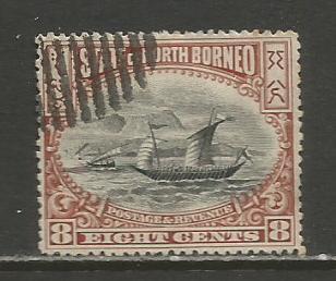 North Borneo    #85  Used  (1897)  c.v. $0.75