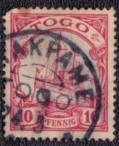 Togo German Occupation 9 Used