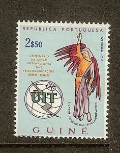 Portuguese Guinea, Scott #320, 2.50e ITU Issue, MH
