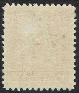 NEW ZEALAND 1936 OFFICIAL HUT 2D WMK MULTI STAR NZ PERF 12.5  