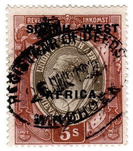 (I.B) South-West Africa Revenue : Duty Stamp 5/-