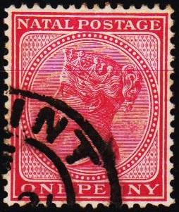 Natal. 1874 1d S.G.99 Fine Used