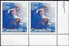 CANADA   #B12 MNH PAIR (2)