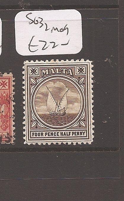 Malta 1899 Boat SG 32 MOG (12caw)