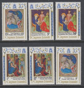 Cayman Islands 291-296 Christmas MNH VF