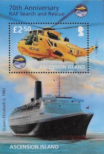 Ascension Scott #'s 1028 MNH