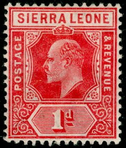 SIERRA LEONE SG101a, 1½d orange, M MINT. Cat £18. 