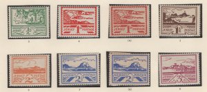 Great Britain-Jersey  #N3-N8  Occupation - set  of 8  w/paper var. (8)  Mint NH