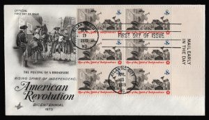 #1477 8c Posting A Broadside-M.E. Block, Art Craft H/C [2] *ANY 5=FREE SHIPPING*