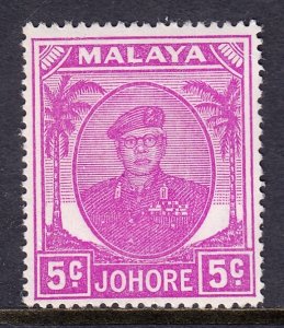 Malaya (Johore) - Scott #134 - MH - SCV $1.25