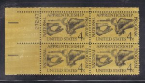 USA SCOTT # 1201 PLATE BLOCK 4c 1962