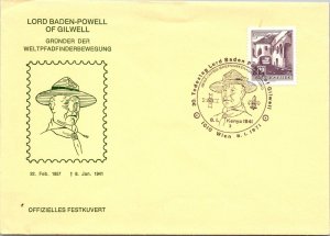 Austria 1941 - Founder of the World Scout Movement - F43100