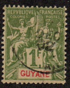 French Guiana Sc #49 Used; Mi #41