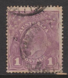 Australia KGV Sc#22 Used