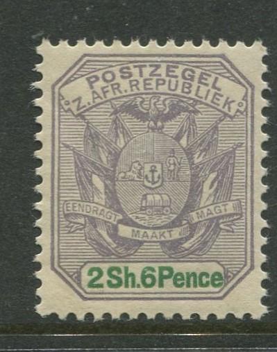 Transvaal - Scott 174 - Definitive Issue -1896 - MNH -Single 2/6p Stamp