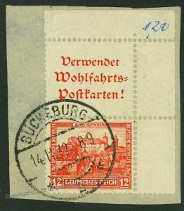 Germany 1932 Nothilfe Michel S101 Se-Tenant Zusammendruck 53262