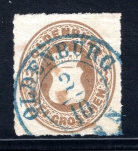 Oldenburg #25, Used,  VF,  CV $400.00   ...  4770025