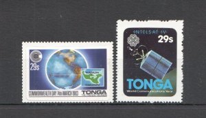 B1511 Tonga Space Intelsat World Communications Year ! Self-Adhesive Mnh